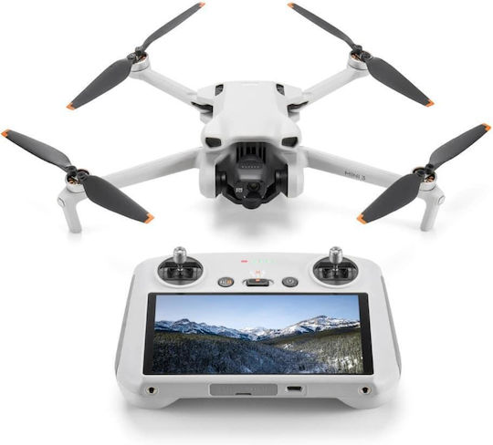 DJI Mini 3 (Standard) Дрон 2,4 GHz / 5,8 GHz с Камера 4K 30fps HDR