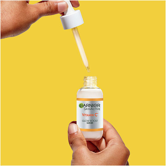 Garnier Skinactive Vitamin C Glow Booster Προσώπου με Βιταμίνη C & Νιασιναμίδη για Λάμψη & Πανάδες 30ml