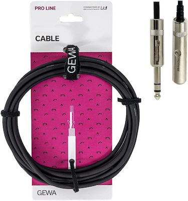 Alpha Audio Cablu 6,3 mm de sex masculin - 6,3 mm de sex feminin 3m (190.711)