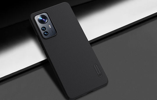 Nillkin Super Frosted Задна корица Силикон Черен (Xiaomi 12 Lite)