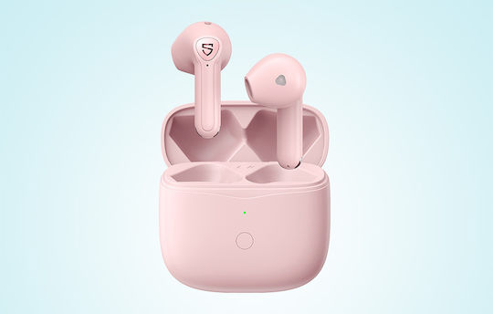 SoundPEATS Air3 In-ear Bluetooth Handsfree Earphones with Sweat Resistance and Charging Case Pink