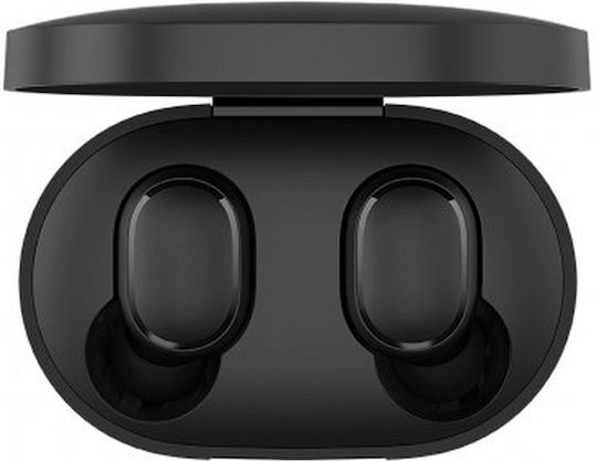 Xiaomi Redmi Buds Essential Bluetooth Handsfree Ακουστικά με Αντοχή στον Ιδρώτα και Θήκη Φόρτισης Μαύρα