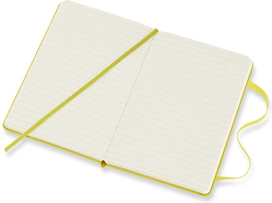 Moleskine Classic Collection Notebook Ruled with Elastic Yellow