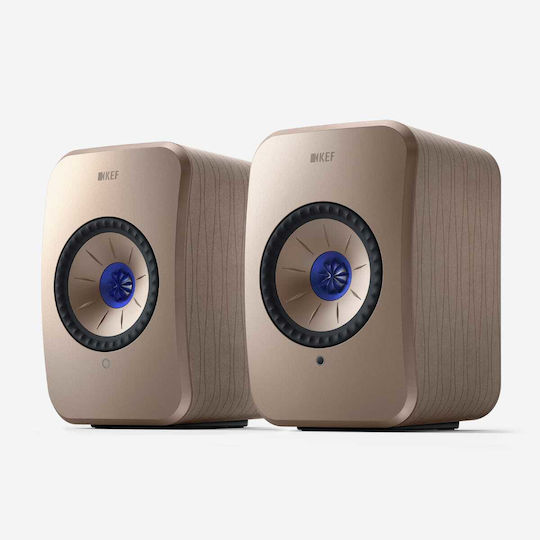 Kef LSX II Αυτοενισχυόμενα Ηχεία με Wi-Fi & Bluetooth 70W Soundwave by Terence Conran Edition