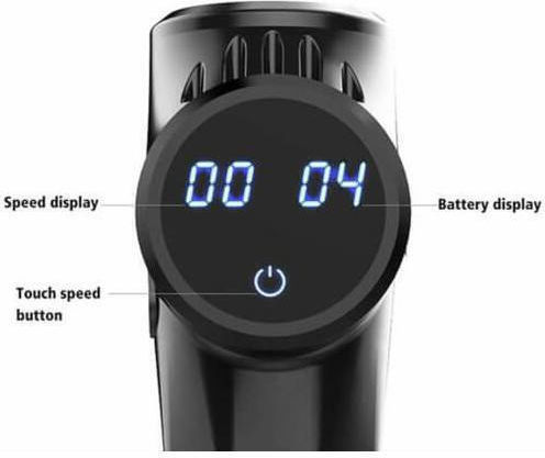 Factory M-29767 Πιστόλι Μασάζ για τον Αυχένα, τα Πόδια, το Σώμα & τα Χέρια με Δόνηση