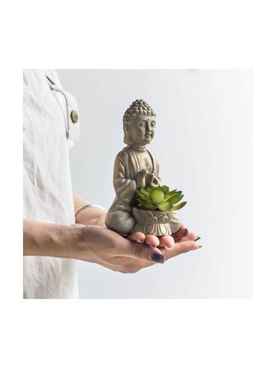 Artekko Budiști Decorativi din Beton 10x10x16cm 2buc