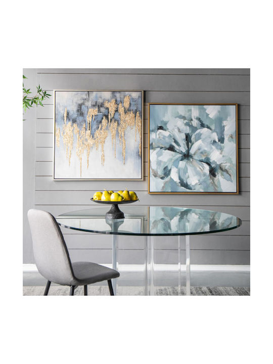 Artekko "Summer Solstice" Painting Oil Painting Wooden 100x100cm