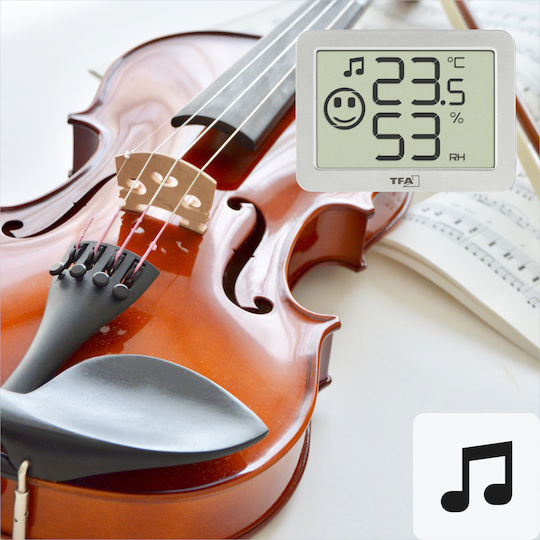 TFA Indoor Thermometer & Hygrometer Wall Mounted / Tabletop