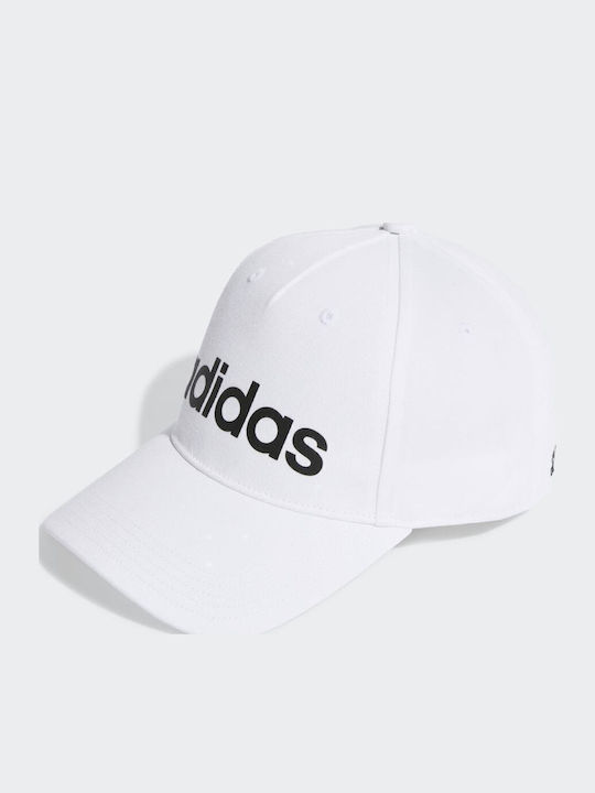 adidas Kids Jockey Sunscreen Hat Daily White adidas Kids Jockey Sunscreen Hat Daily White