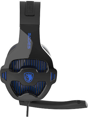 Sades Ppower Over Ear Gaming Headset με σύνδεση 2x3.5mm