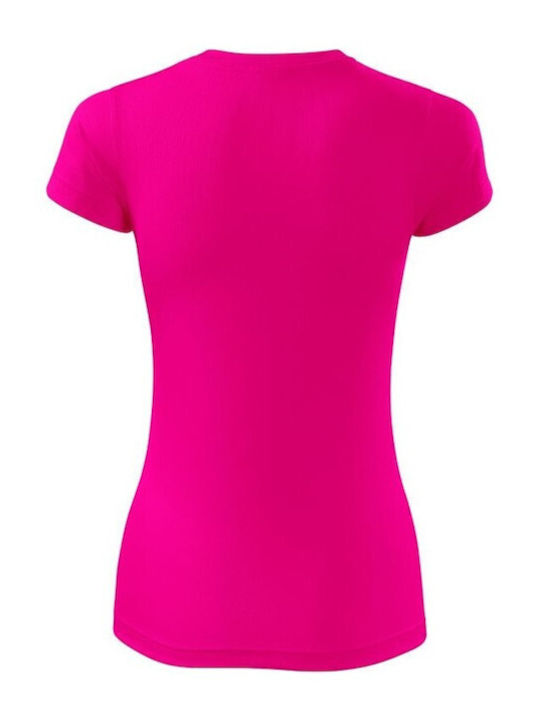 Adler Women's Short Sleeve Promotional T-Shirt Fuchsia