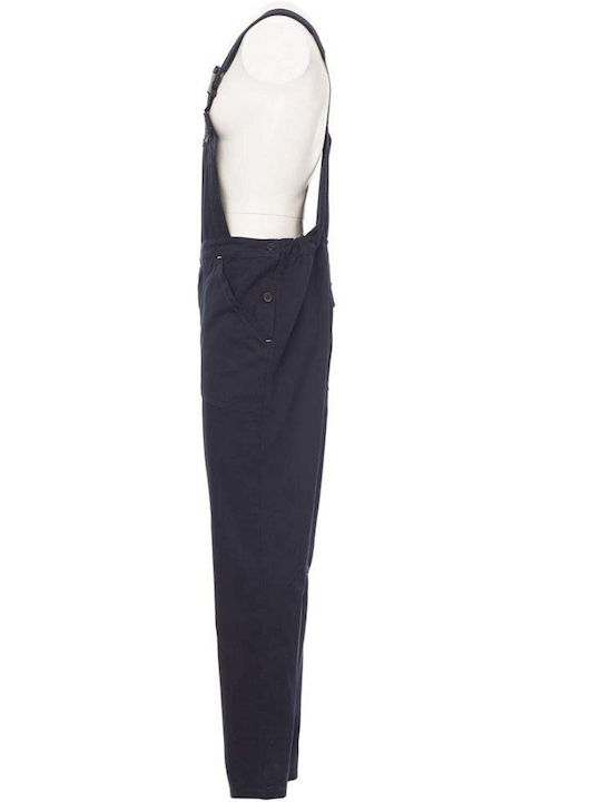 Payper Trolley Work Coveralls Dungarees Cotton Navy Blue