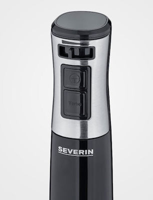 Severin SM 3771 Blender de mână cu tijă din oțel inoxidabil 600W Negru