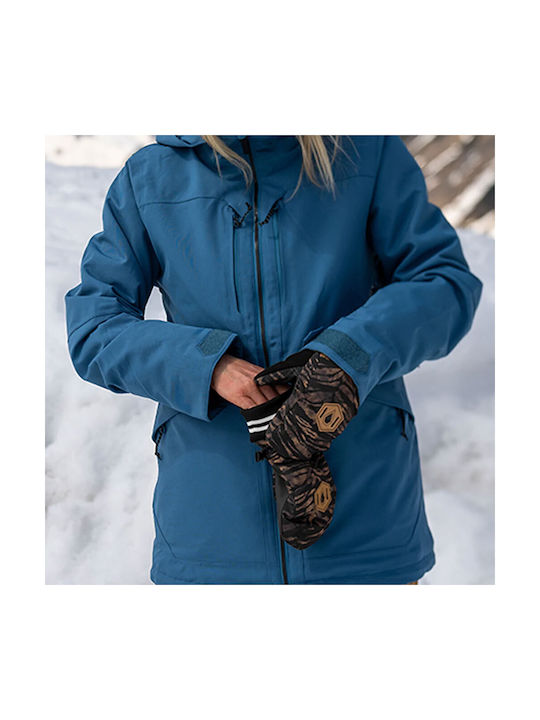Volcom Bistro Mittens Women's Ski & Snowboard Gloves Colorful