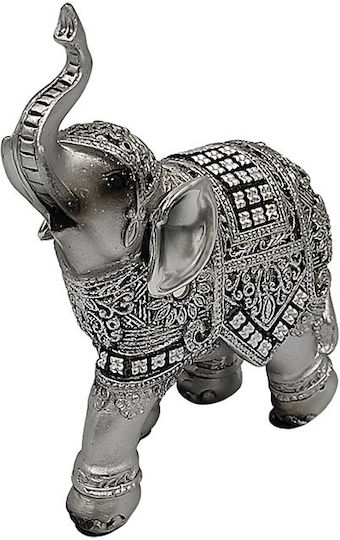 Karvounis Dekorativer Elefant aus Polyresin 11x5x13.5cm 1Stück