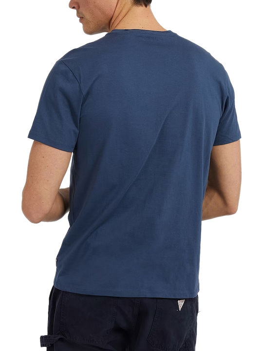 Guess Tricou Albastru marin