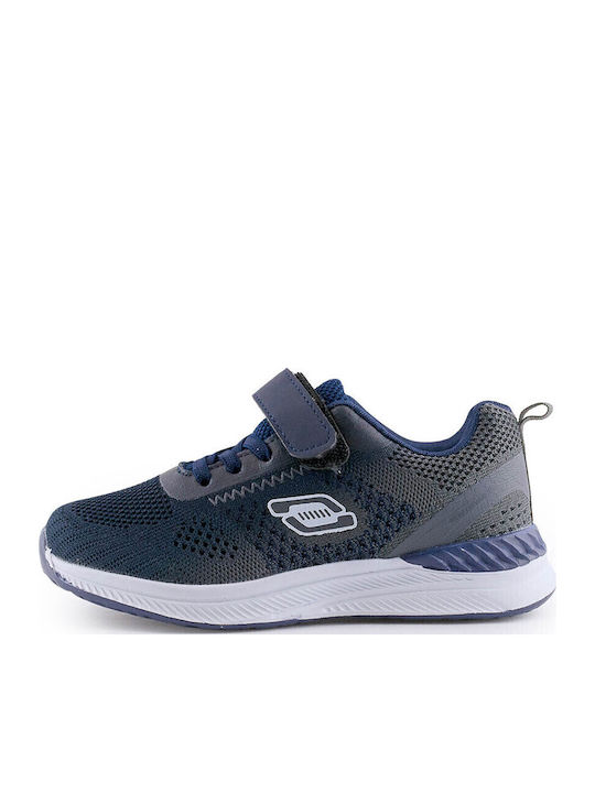 Παιδικά Sneakers με Σκρατς Μπλε