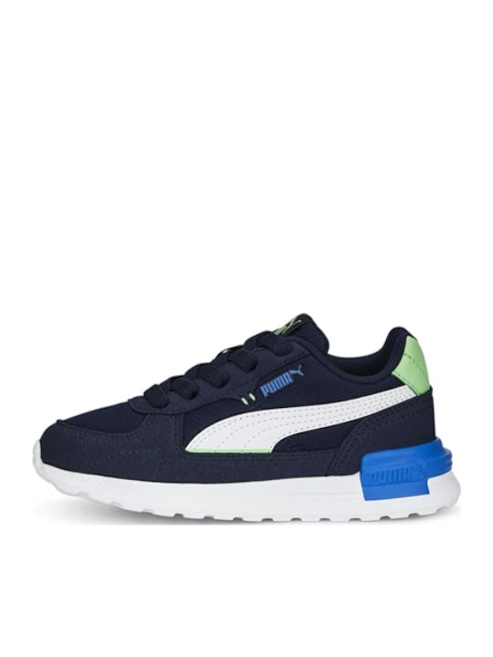 Graviton AC Kids Sneakers White Summer Green / Victoria Blue