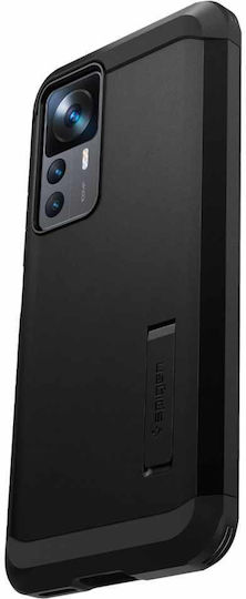 Spigen Tough Armor Back Cover Πλαστικό Μαύρο (Xiaomi 12T / 12T Pro)