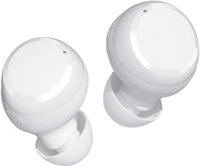 Tribit FlyBuds 3 Bluetooth Handsfree Ακουστικά με Αντοχή στον Ιδρώτα και Θήκη Φόρτισης Λευκά