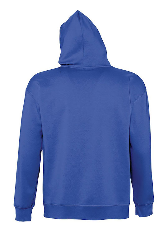 Women's Hooded Sweatshirt with Hood and Pockets Check Pockets