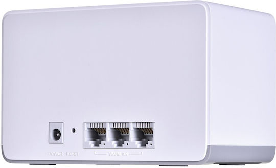 Mercusys Halo H70X v1 WiFi Mesh Network Access Point Wi‑Fi 6 Dual Band (2.4 & 5GHz) in Triple KIt