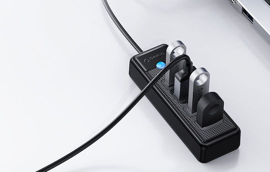 Orico Hub 4 Porturi USB 3.0 cu Conectare USB-C