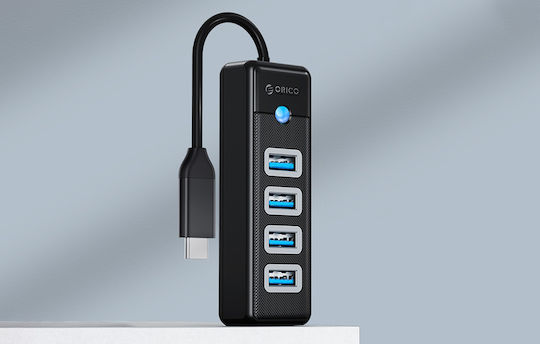 Orico Hub 4 Porturi USB 3.0 cu Conectare USB-C
