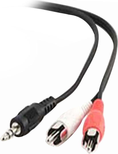 Cablexpert 3.5mm Jack Cable 3.5mm Male - RCA Male Black 1.5m CCA-458