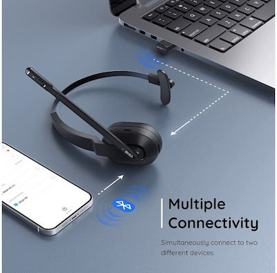 Eksa H5 Wireless On Ear Multimedia Headphone with Microphone Bluetooth
