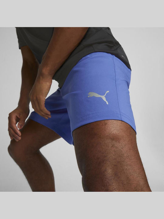PUMA Run Fav 2 in 1 Αθλητική Ανδρική Βερμούδα Μπλε