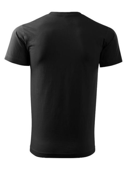 Adler Men's Short Sleeve Promotional T-Shirt Black F29-01