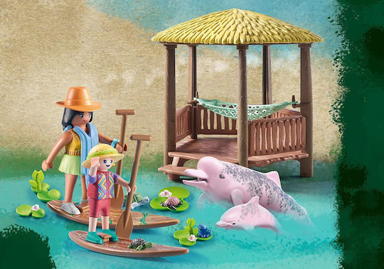 Playmobil Wiltopia Paddling Tour with River Dolphins for 4-10 years old