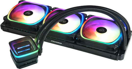 Enermax Aquafusion ADV Υδρόψυξη AIO CPU με 3 Ανεμιστήρες 120mm και RGB Φωτισμό