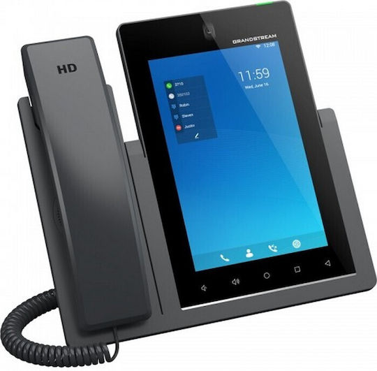 Grandstream GXV3470 Ενσύρματο Τηλέφωνο IP 16 γραμμών Μαύρο