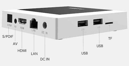 Mecool ТВ кутия KM7 Plus MCL-KM7PLUS 4K UHD с WiFi USB 2.0 2GB RAM и 16GB Памет за съхранение с Операционна система Android 11.0 и Google Assistant