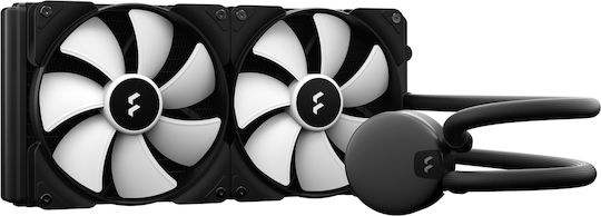 Fractal Design Lumen S28 RGB v2 Wasserkühlung AIO CPU mit 2 Lüfterabmessung 140mm