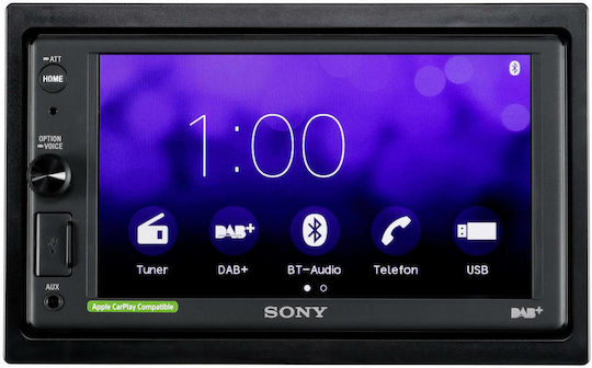 Sony Car-Audiosystem 2DIN (Bluetooth/USB) mit Touchscreen 6.2"