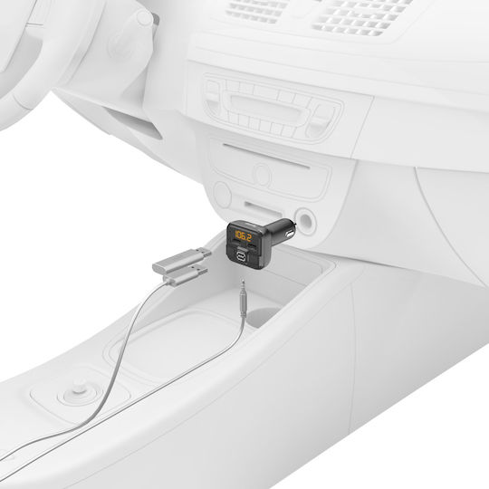 HAMA FM предавател за кола 14163 с AUX / USB FM предавател
