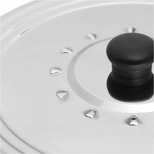 Secret de Gourmet Καπάκι για Τηγάνι από Ανοξείδωτο Ατσάλι 30cm 135182