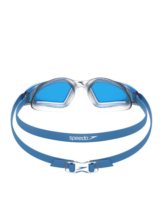Speedo Hydropulse Swimming Goggles Adults with Anti-fog Lenses Blue