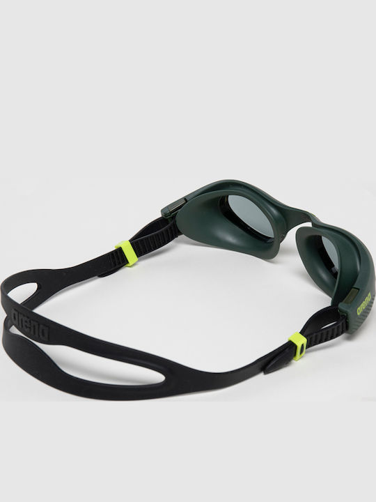 Arena The One Swimming Goggles For Adults With Anti-Glare Lenses Green
