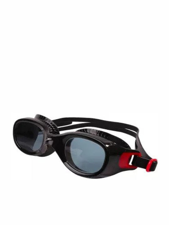 Speedo Futura Classic Swimming Goggles Adults with Anti-fog Lenses Black