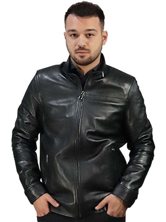 Leather jacket Black DYLAN 3830 BLACK