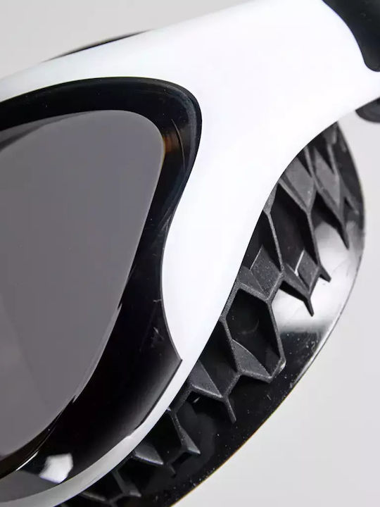 Arena Air Bold Swipe Swimming Goggles Adults with Anti-fog Lenses Black