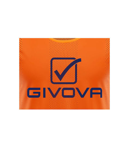 Givova Casacca Pro Adult Training Bib in Orange Color