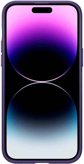 Spigen Mag Armor Back Cover Σιλικόνης Deep Purple (iPhone 14 Pro)