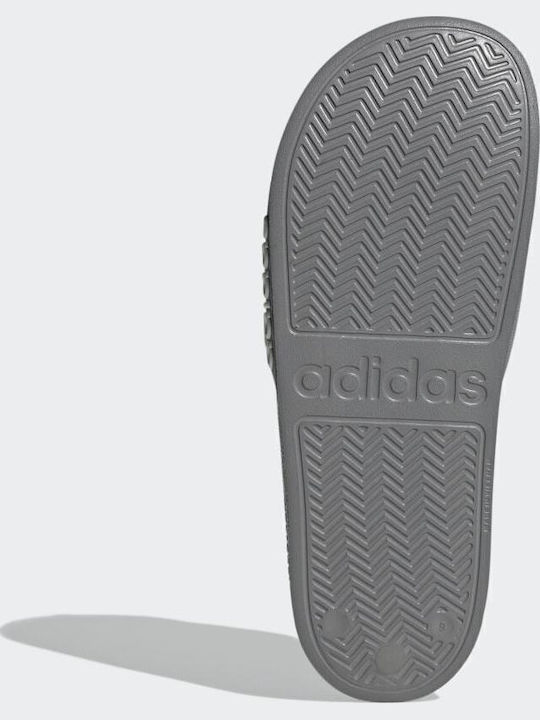 Adilette Shower Мъжки Слайдове Сив Три / Облак Бял / Сив Три