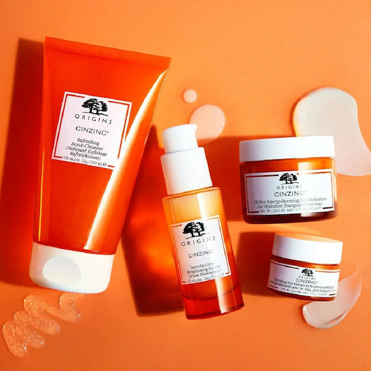 Origins GinZing Moisturizing Cream Serum For Face With Vitamin C & AHA For Brightening & Firming 30ml