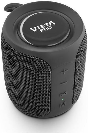 Vieta Pro Groove Wasserdicht Bluetooth-Lautsprecher 20W mit Batterielaufzeit bis zu 12 Stunden Schwarz